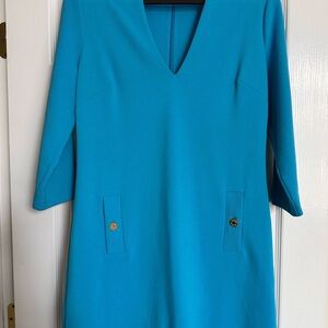 Lilly Pulitzer Vibrant Blue Long Sleeve Dress